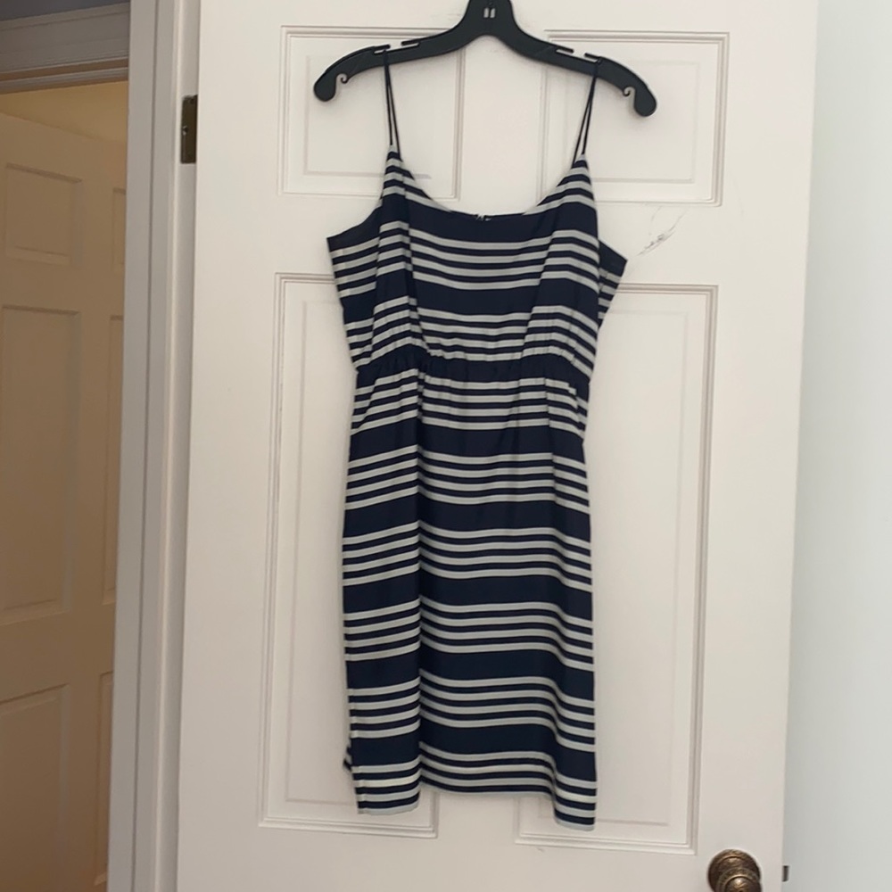 J. Crew spaghetti strap shift dress